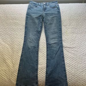 American Eagle low rise flare jeans